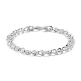 Curba Bracelet | 8mm | Sterling Silver