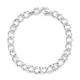 Curba Bracelet | 8mm | Sterling Silver