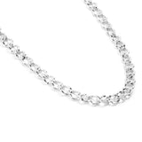 Curba Necklace | 8mm | Sterling Silver