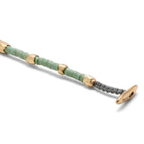 Dryp Bracelet | Mint Green | Yellow Gold