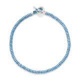 Mini Katta Bracelet | Blue | Sterling Silver