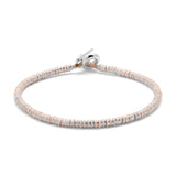 Mini Katta Bracelet | Light Pink | Sterling Silver