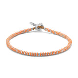 Mini Katta Bracelet | Orange | Sterling Silver