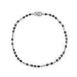 Percep Bracelet | Blue Sapphire | Sterling Silver