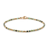 Percep Bracelet | Emerald | Yellow Gold