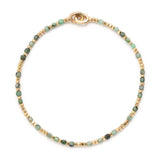 Percep Bracelet | Emerald | Yellow Gold