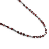 Percep Necklace / Bracelet | Garnet | Sterling Silver