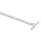 Plaun Link Necklace | 3mm | Sterling Silver