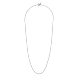 Plaun Link Necklace | 3mm | Sterling Silver