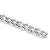 Rein Curb Link Bracelet | Sterling Silver