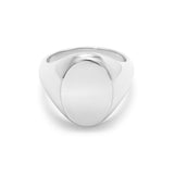 Sig Ring | Oval | Sterling Silver