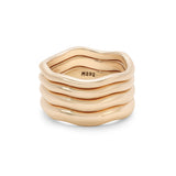 Swal Ring Set | Yellow Gold