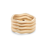 Swal Ring Set | Yellow Gold