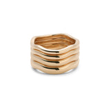 Swal Ring Set | Yellow Gold