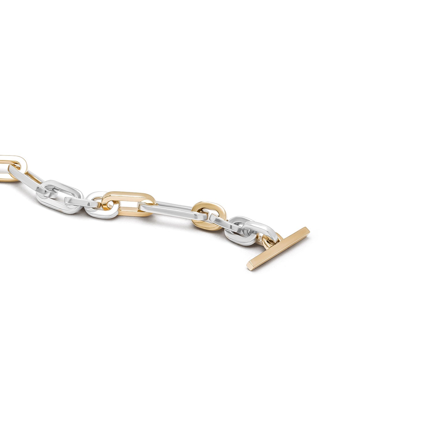 MAOR 18kt yellow gold Cuadie chain bracelet